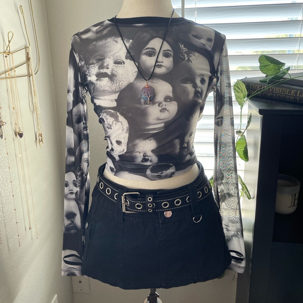 WAYWARD SOULS MESH TOP